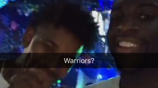 Look: Draymond's Snapchat teases Nick Young to Warriors