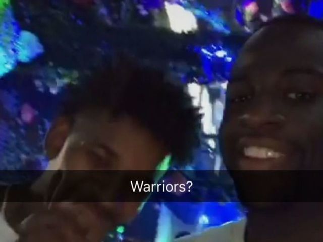 Look: Draymond's Snapchat teases Nick Young to Warriors