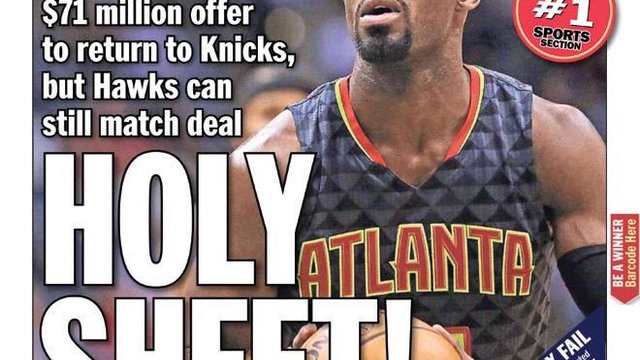 Look: Newspaper sums up Knicks' offer to Hardaway with perfect pun