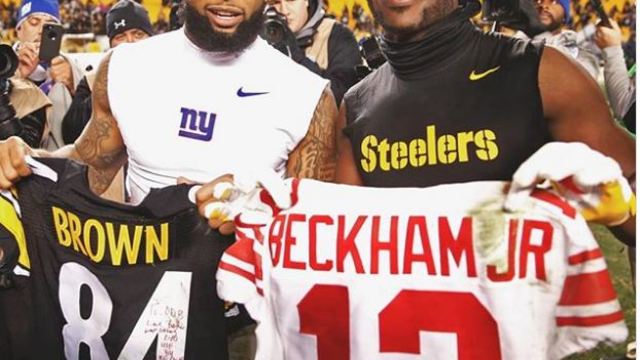 Antonio Brown asks fans if they'd start team around him or Beckham