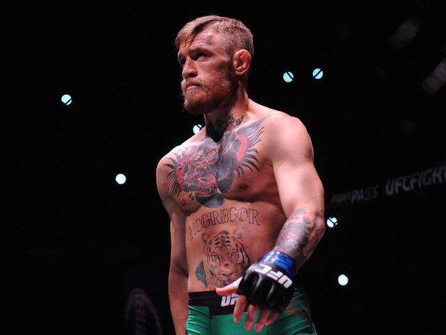 Watch: McGregor jumps cage, confronts referee, slaps official at Bellator 187