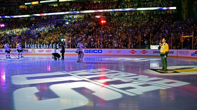 Anthem singer says he's done performing at Predators games