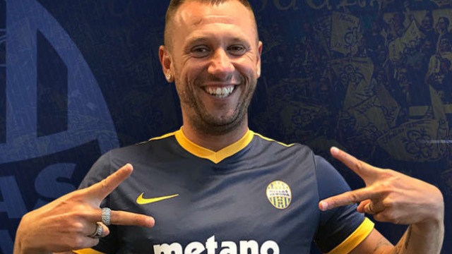 Cassano quits Hellas Verona for 2nd time in July, then retires