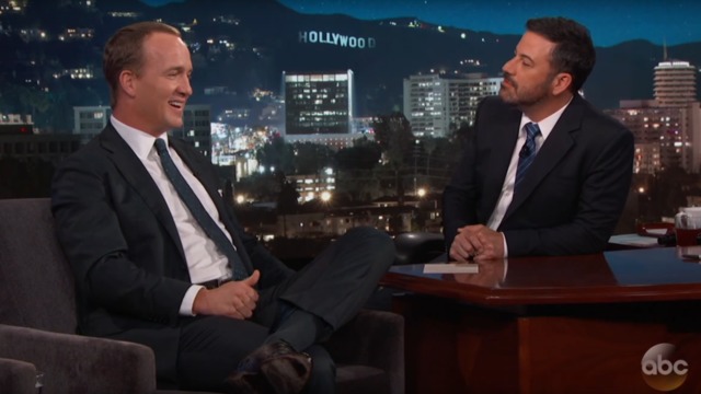 Watch: Peyton Manning talks playing golf with Trump, post-NFL life