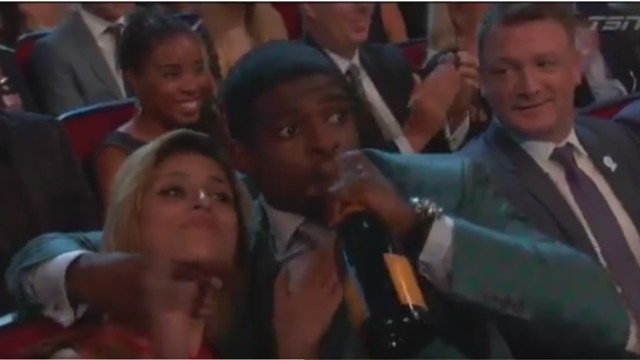Watch: Subban 'having fun' at ESPYS