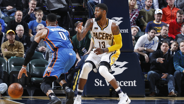 Paul George hopes he, Westbrook address 2018 free agency together