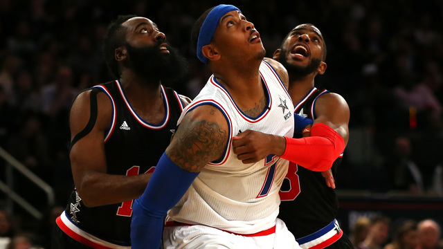 Report: Knicks pause Melo trade talks in hopes of keeping him
