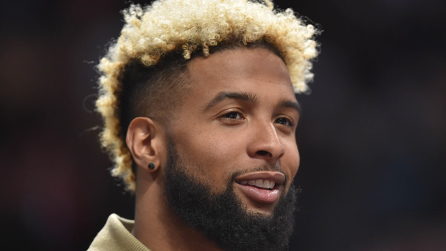 Watch: Beckham Jr., Talib talk strategy before entering club
