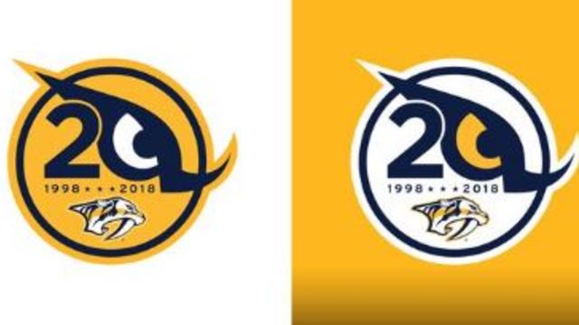 Look: Predators unveil 20th anniversary logo