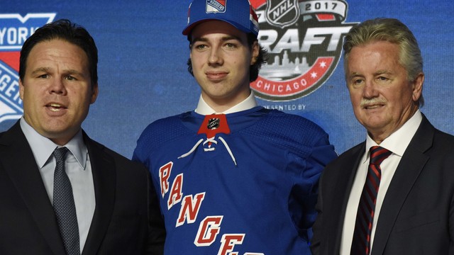 Rangers sign 1st-rounder Chytil to entry-level deal