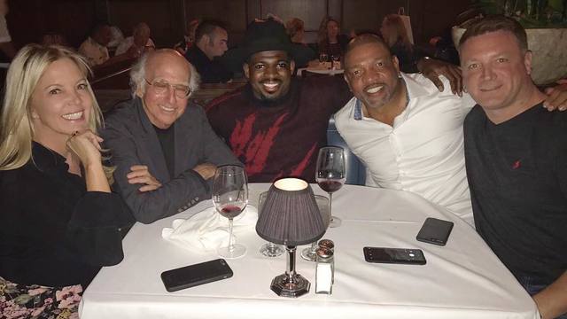 Subban dines with Larry David, Jeanie Buss in L.A.