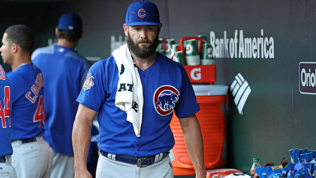 Report: Cubs, Arrieta haven't spoken since GM meetings