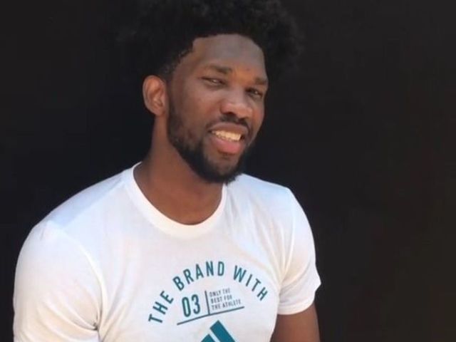 Watch: Embiid calls 86 NBA 2K18 rating 'bull crap'
