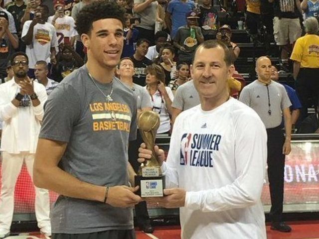 Lonzo Ball named summer league MVP