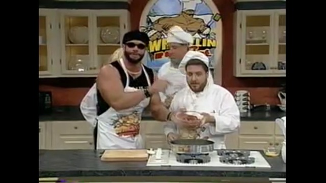 Watch: Wrestling cooking show with Randy Savage, Big Show | theScore