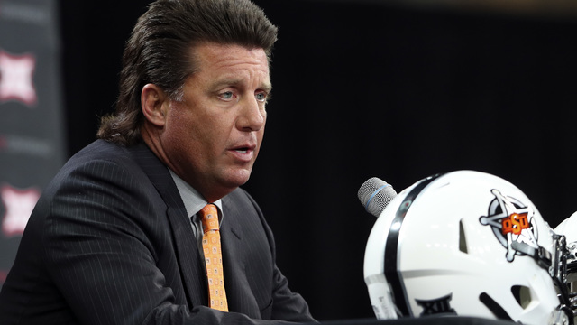 Gundy believes trademark mullet has earned Oklahoma State 'millions'