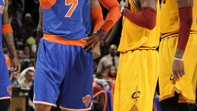 Report: Melo 'focused on' move to Rockets amid Irving trade rumors
