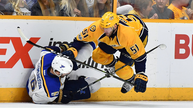 Predators agree to terms with Austin Watson on 3-year, $3.3M deal