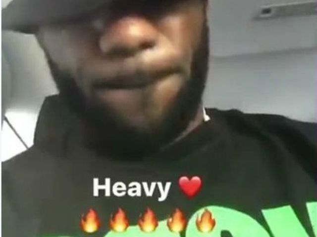 Watch: LeBron vibing to Meek Mill could be dig at Irving