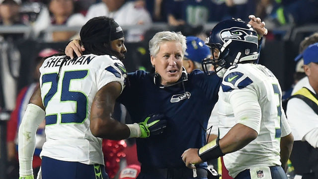 Sherman insists relationship with Wilson is fine: 'Everybody gets along'
