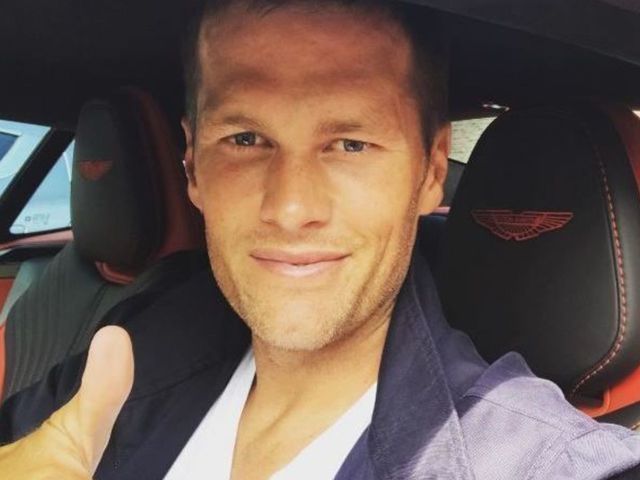 Look: Tom Brady rolls into training camp in Aston Martin