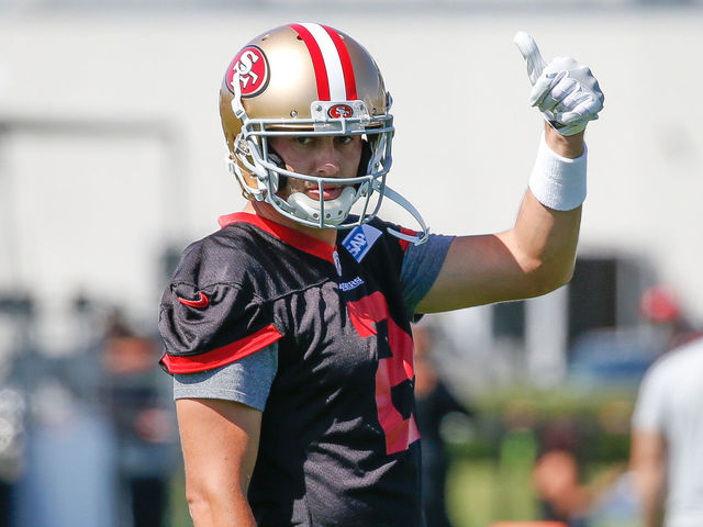 49ers' Hoyer happy to 'move on really quick' in short week
