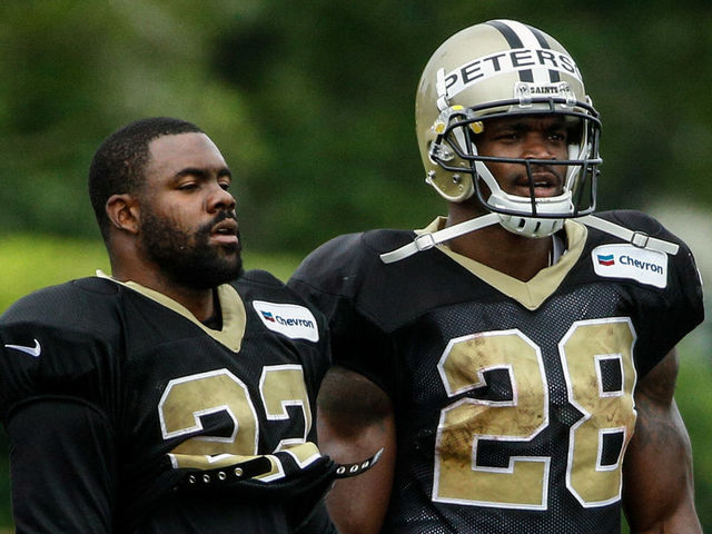 Saints list Ingram, Peterson as co-starters