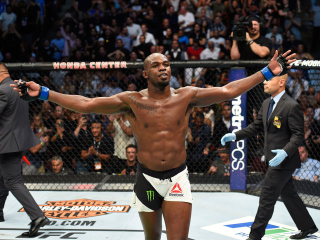 Jones calls out Lesnar after dispatching Cormier