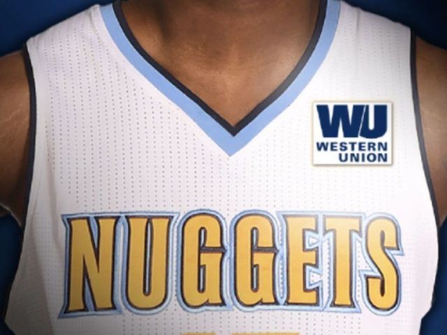 Nuggets announce jersey sponsorship with Western Union
