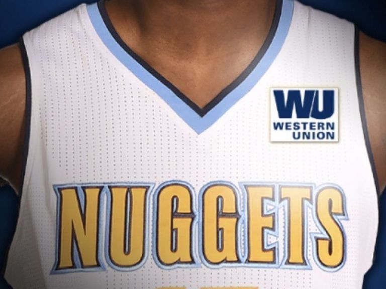 Nuggets announce jersey sponsorship with Western Union