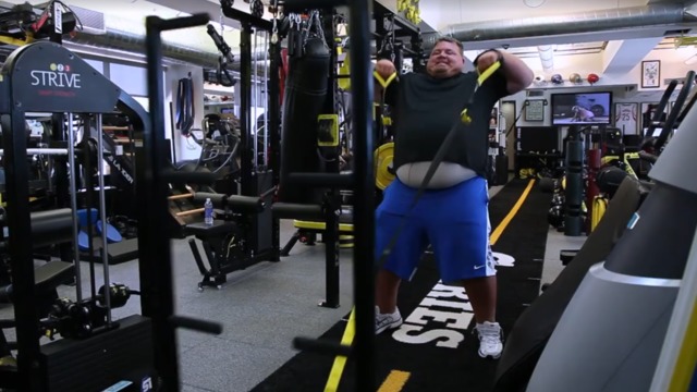 Watch: 500-lb Jared Lorenzen launches weight-loss project
