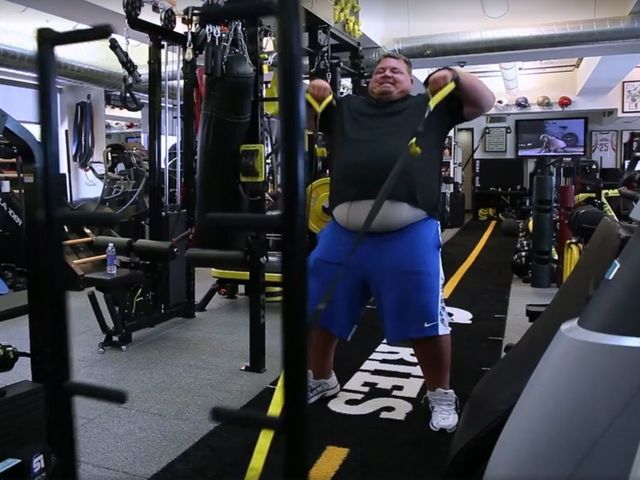 Watch: 500-lb Jared Lorenzen launches weight-loss project