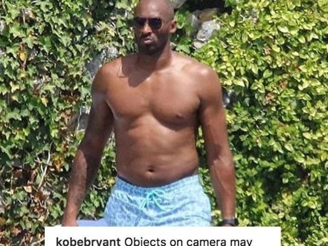 Kobe pokes fun at his retirement weight gain on Instagram