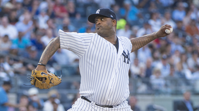 Sabathia becomes 2nd pitcher to make 500 starts without relief appearance