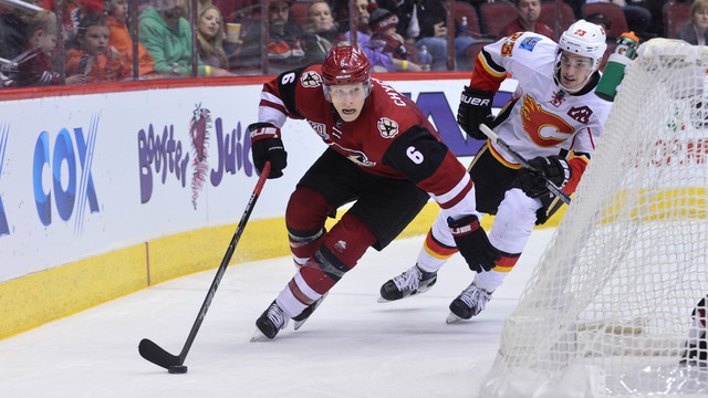 Coyotes' Chychrun out indefinitely after knee surgery