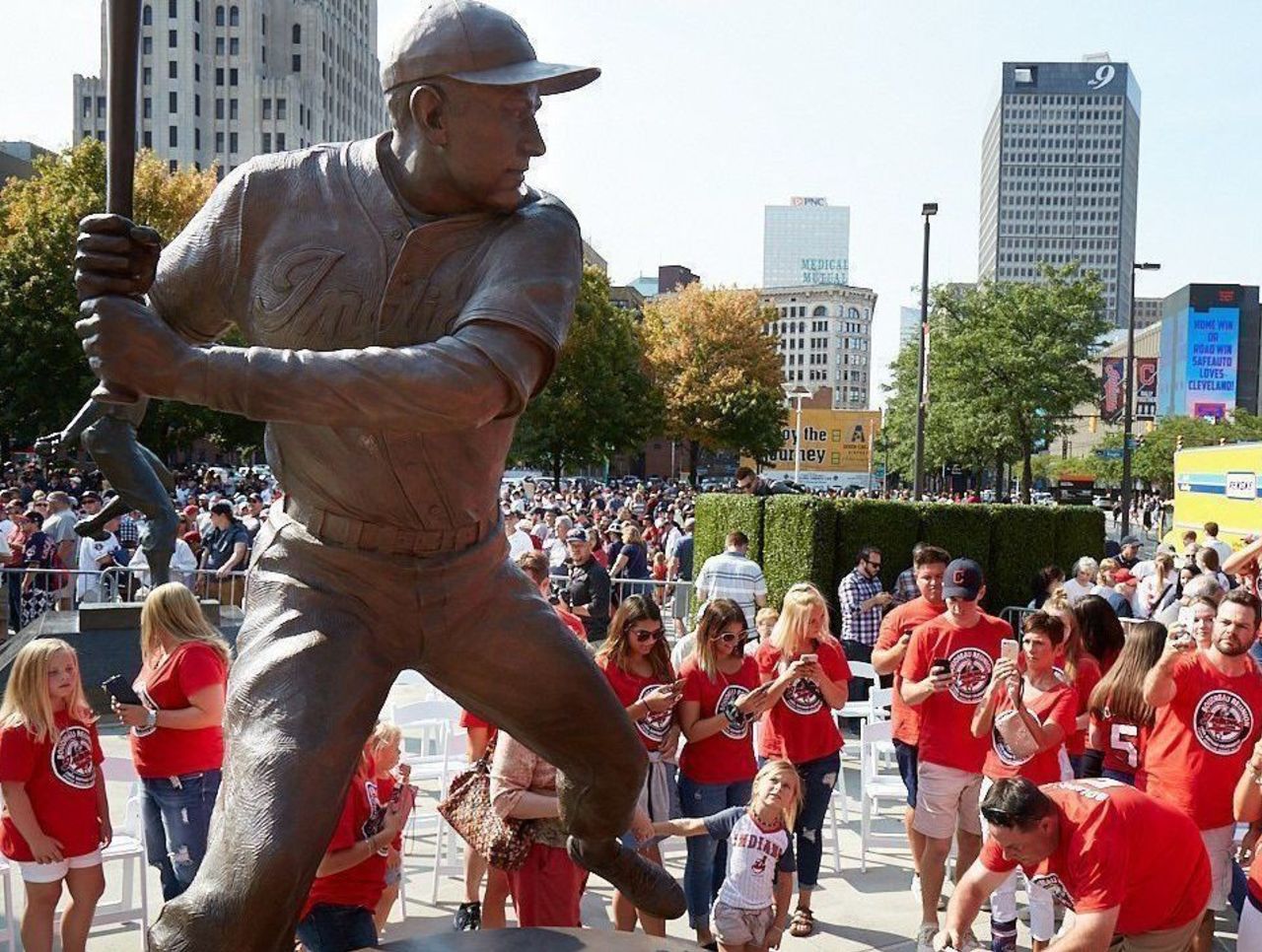 Tribe unveils new Feller exhibit at Progressive