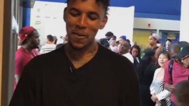 Look: Is Nick Young's 'snitch' shirt a shot at D'Angelo Russell?