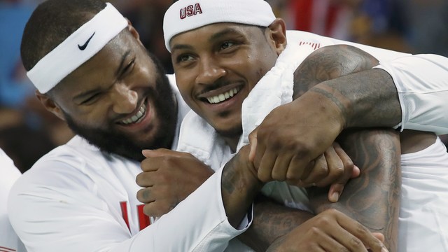 Cousins suggests he'd like to see Melo join Pelicans
