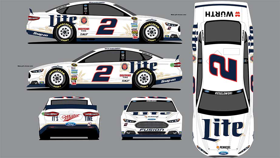 Popular Rusty Wallace 25th Anniversary Commemorative Set