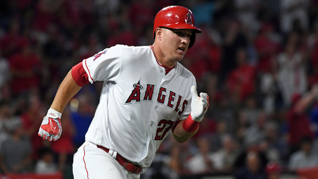 Watch: Trout doubles for 1,000th career hit