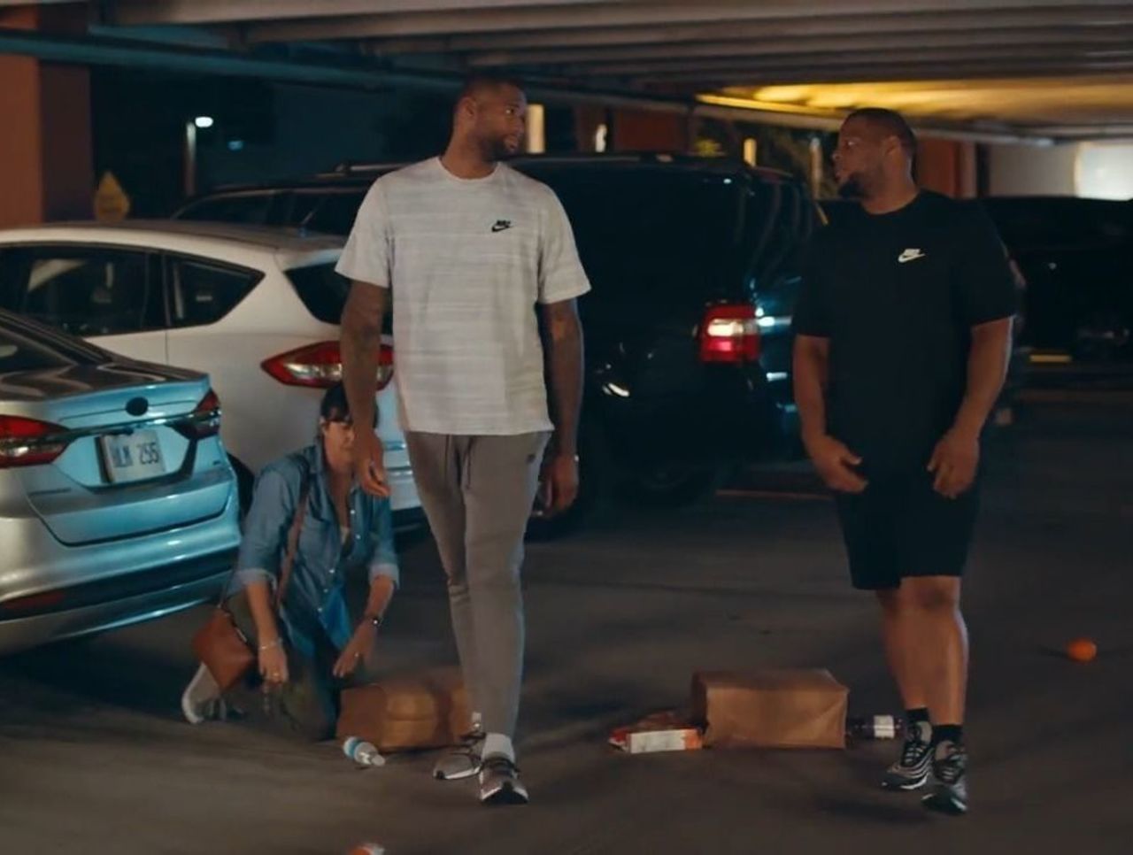 Ndamukong Suh pokes fun at his reputation in Foot Locker commercial