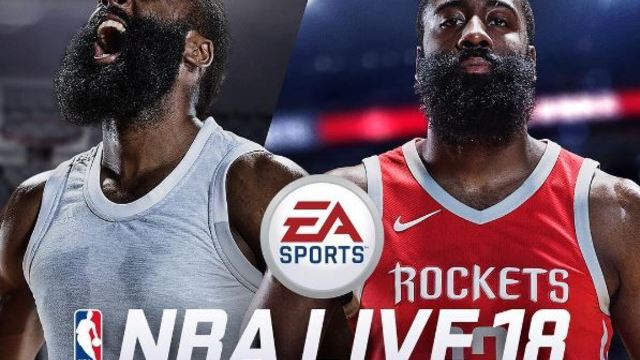 Harden unveiled as cover athlete for 'NBA LIVE 18'