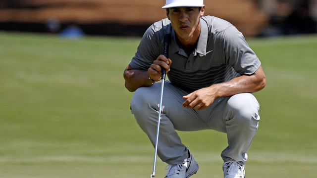 Watch: Olesen runs in birdie on No. 18 to grab clubhouse lead