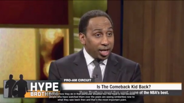 Watch: 'First Take' to be featured in 'NBA Live 18' career mode