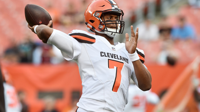 Watch: Browns' Kizer sets up TD with 52-yard strike