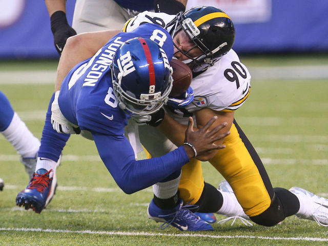 Watch: T.J. Watt records 2 sacks 5 minutes into 1st NFL preseason game