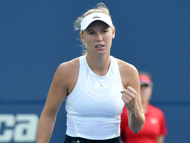 Wozniacki outduels Pliskova to notch 1st No. 1 win, reach Rogers Cup semis