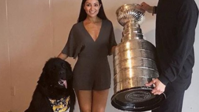 Look: Penguins' Murray lets dog eat out of Stanley Cup