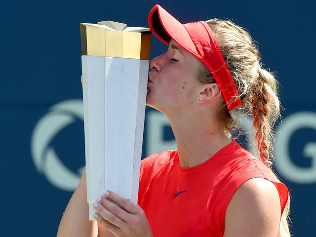 In Rogers Cup final, Svitolina beats Wozniacki at her own game