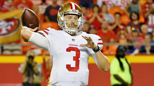 Report: 49ers not interested in trading for QB despite Garoppolo injury